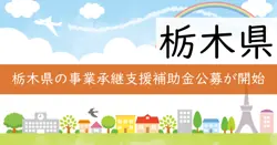 栃木県事業承継支援補助金の画像