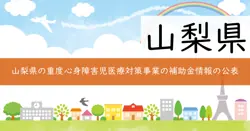 山梨県重度心身障害児医療対策事業費補助金の画像