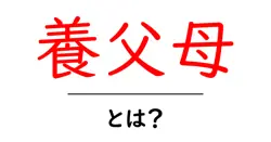 養父母・とは？初心者にも分かる意味と役割をやさしく解説共起語・同意語・対義語も併せて解説！