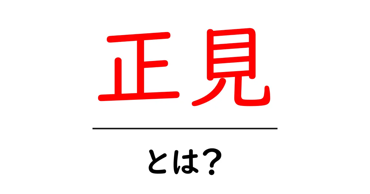 正見・とは？初心者にもわかる仏教の基本と日常への活かし方共起語・同意語・対義語も併せて解説！