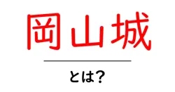 岡山城・とは?初心者にもわかる歴史と魅力を徹底解説共起語・同意語・対義語も併せて解説!