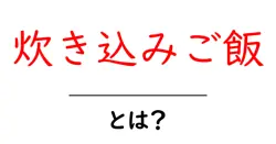 炊き込みご飯とは？初心者でも絶対押さえたい基本とコツ共起語・同意語・対義語も併せて解説！
