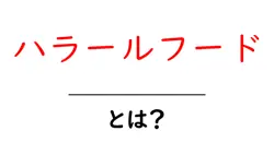 ハラールフードとは？初心者にも分かる基本ガイド共起語・同意語・対義語も併せて解説！