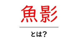 魚影・とは?初心者が知っておく基本と実践のコツ共起語・同意語・対義語も併せて解説!