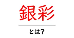 銀彩・とは？初心者にもわかる銀彩の基礎と魅力を徹底解説共起語・同意語・対義語も併せて解説！