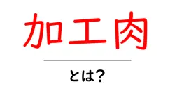 加工肉とは？初心者にも分かる基礎ガイド｜加工肉の意味と代表例共起語・同意語・対義語も併せて解説！