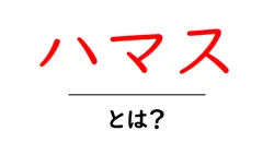 ハマス・とは？初心者のためのやさしい解説共起語・同意語・対義語も併せて解説！