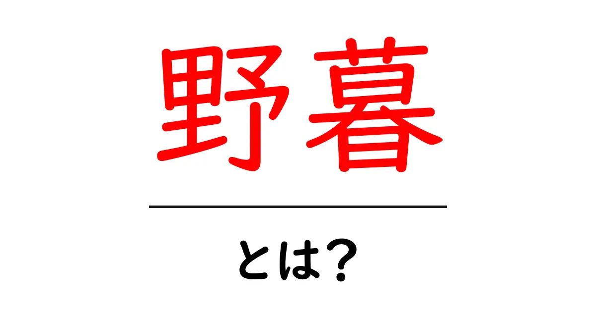 野暮・とは？初心者でもわかる使い方と注意点共起語・同意語・対義語も併せて解説！