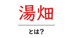 湯畑・とは?初心者でもすぐ分かる基本と魅力を徹底解説共起語・同意語・対義語も併せて解説!