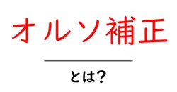 オルソ補正・とは？初心者が押さえる基本と実務での活用ガイド共起語・同意語・対義語も併せて解説！
