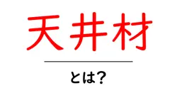 天井材とは？初心者でも分かる基本と選び方ガイド共起語・同意語・対義語も併せて解説！