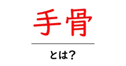 手骨とは？初心者のための手の骨の基礎ガイド共起語・同意語・対義語も併せて解説！