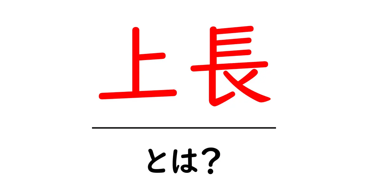 上長・とは？初心者にもわかる職場のリーダー解説共起語・同意語・対義語も併せて解説！