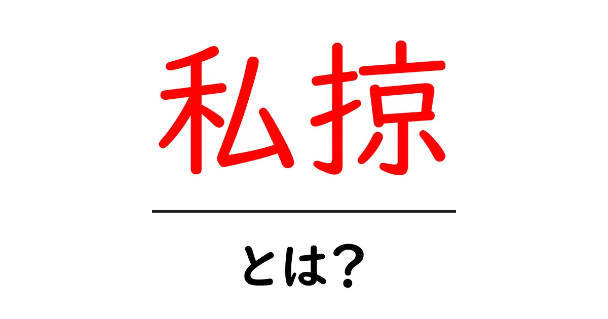 私掠・とは?歴史と仕組みをやさしく学ぶ入門ガイド共起語・同意語・対義語も併せて解説!