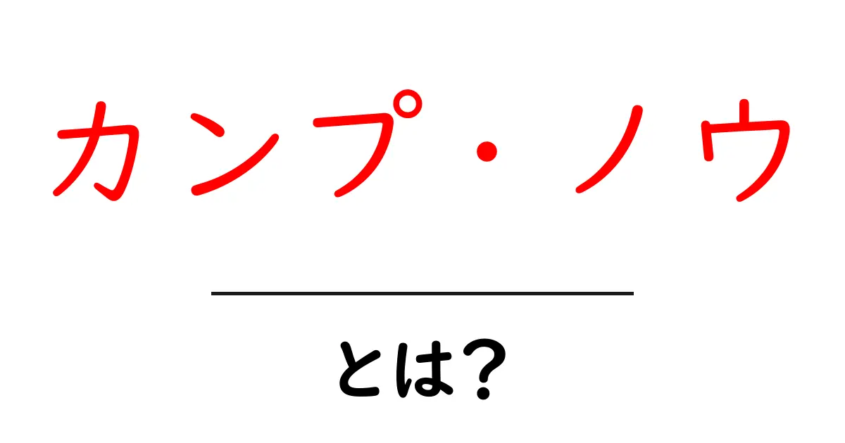 カンプ・ノウとは？サッカーファン必見の基本をやさしく解説共起語・同意語・対義語も併せて解説！