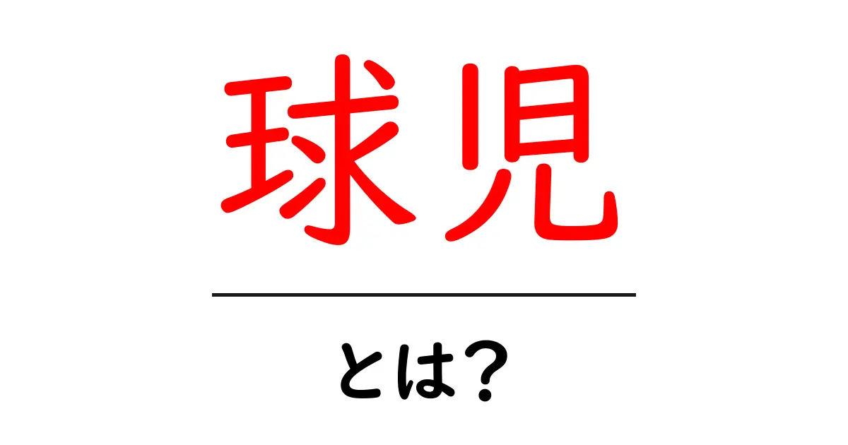 球児・とは？意味・使い方をわかりやすく解説共起語・同意語・対義語も併せて解説！