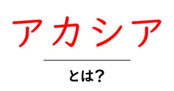 アカシアとは？初心者向け完全ガイドで基礎と活用を学ぶ共起語・同意語・対義語も併せて解説！