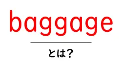 baggage・とは？初心者向けにわかりやすく解説する荷物の基本共起語・同意語・対義語も併せて解説！