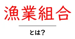 漁業組合・とは？初心者にもわかる解説と役割・仕組みの完全ガイド共起語・同意語・対義語も併せて解説！