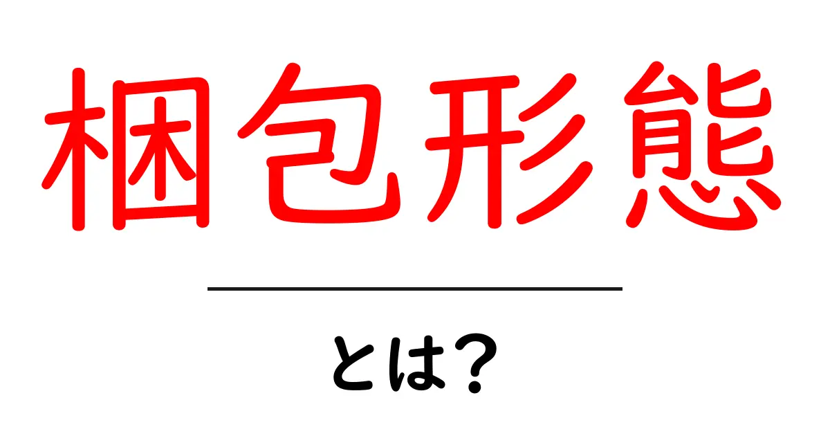 梱包形態・とは?初心者でも分かる梱包の基本と活用法共起語・同意語・対義語も併せて解説!