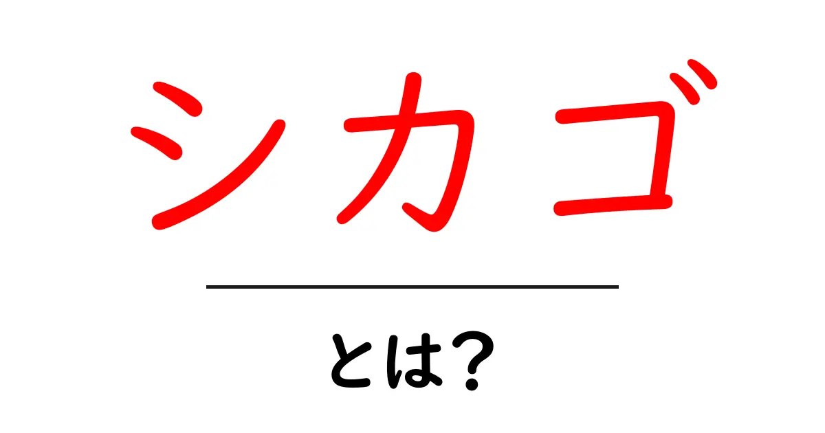 シカゴ・とは？初心者向けのやさしい解説共起語・同意語・対義語も併せて解説！