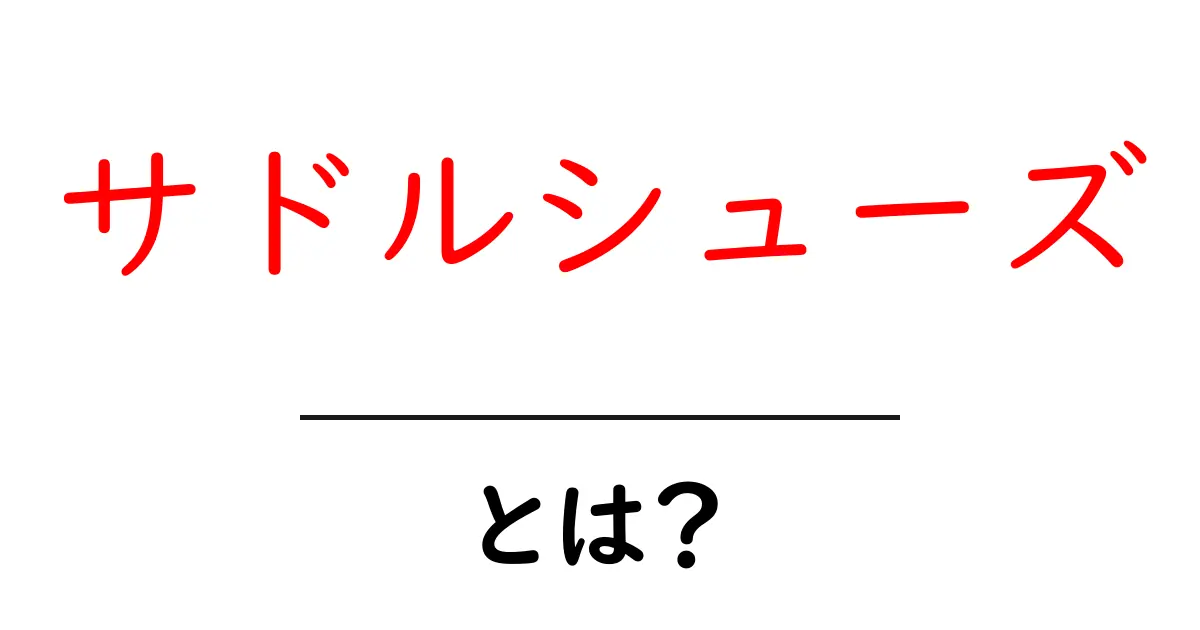 おしゃれの定番!サドルシューズとはどんな靴?共起語・同意語も併せて解説!