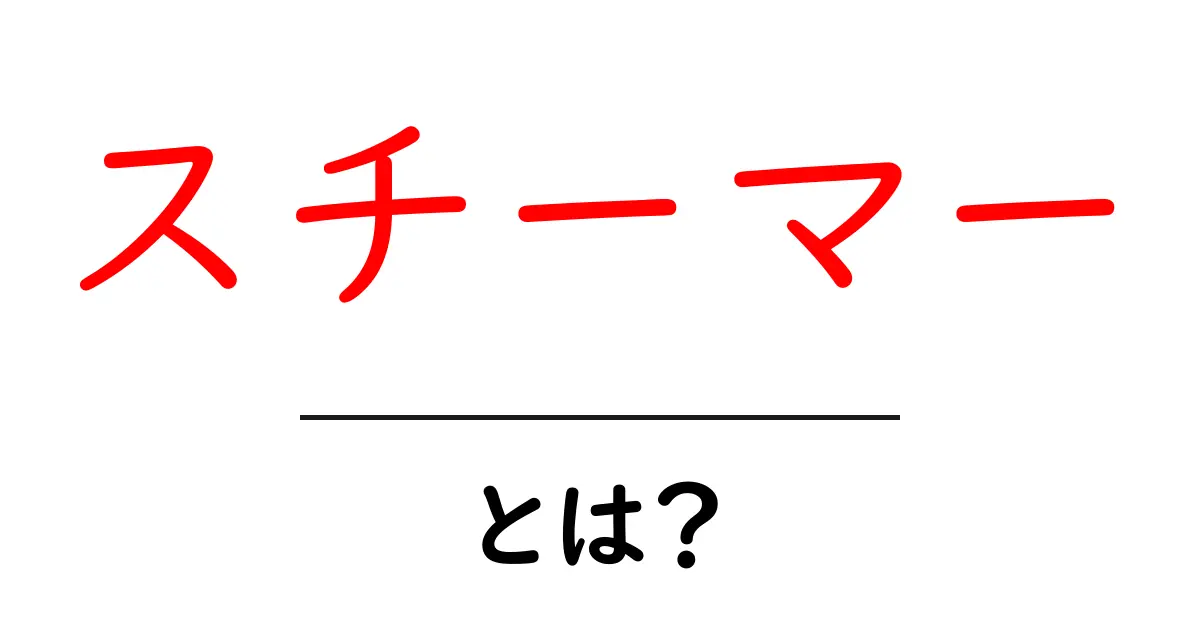 スチーマーとは?家の中で役立つ便利な調理器具の魅力を解説!共起語・同意語も併せて解説!