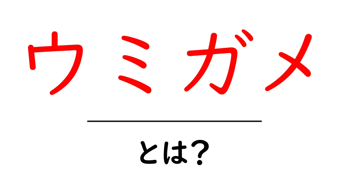 ウミガメとは?その生態や魅力を徹底解説!共起語・同意語も併せて解説!