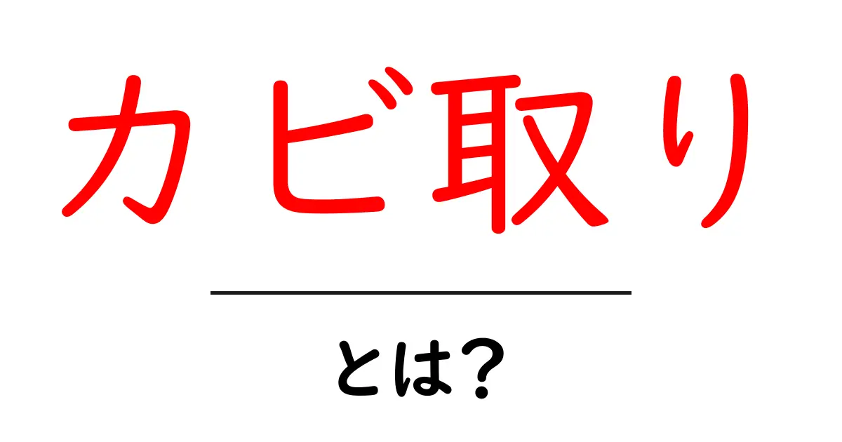 カビ取りとは？家庭で簡単にできるカビの除去法と予防法共起語・同意語も併せて解説！