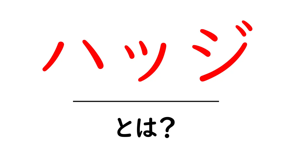 ハッジとは？基本から応用まで分かりやすく解説！共起語・同意語も併せて解説！