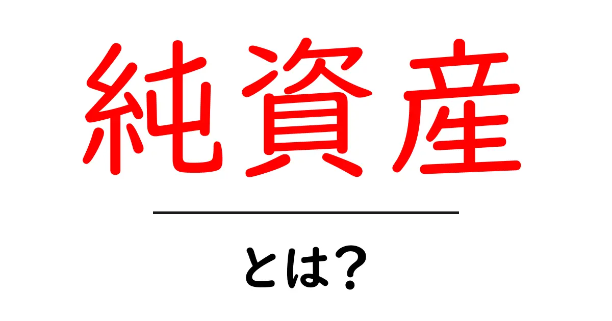 純資産とは?お金の流れを理解するための基礎知識共起語・同意語も併せて解説!