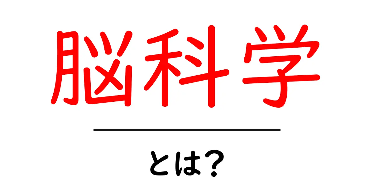 脳科学とは？私たちの心と体を理解するための学問の世界共起語・同意語も併せて解説！