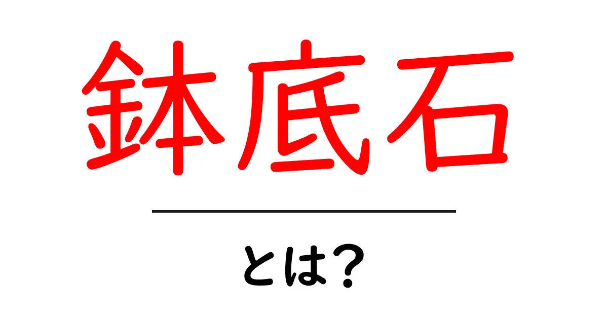 鉢底石って何?植物を育てるための秘密のアイテム共起語・同意語も併せて解説!