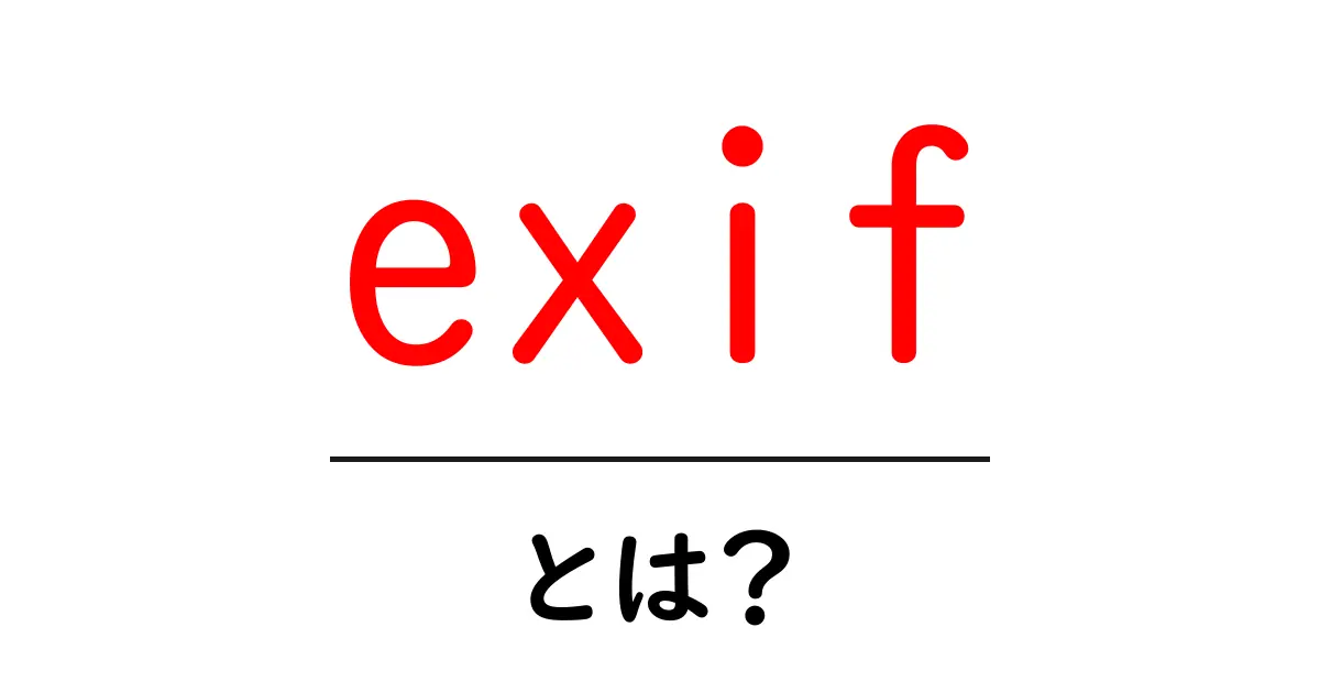 EXIFとは？画像情報を知って写真をもっと楽しもう！共起語・同意語も併せて解説！