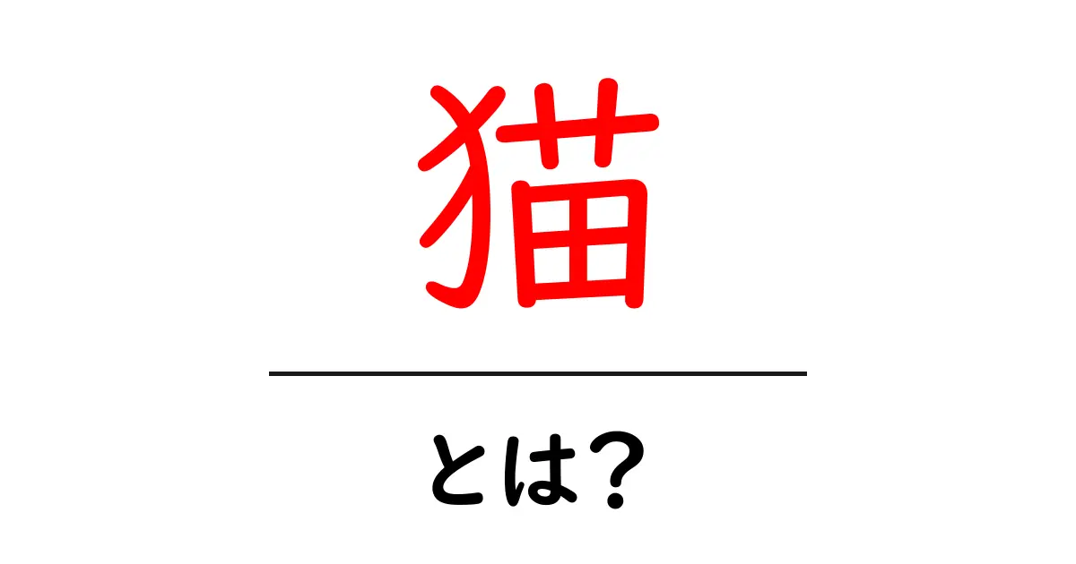 猫の魅力とは?初心者でも分かる猫の飼い方と特徴共起語・同意語も併せて解説!