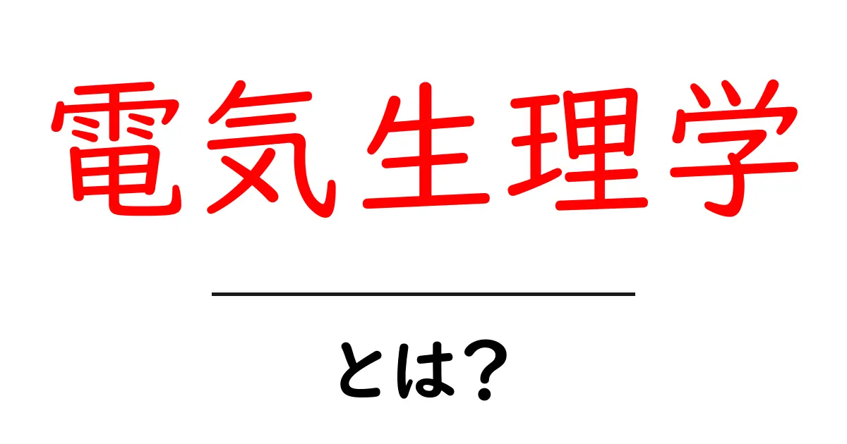 電気生理学とは？心臓のしくみを解き明かす神秘共起語・同意語も併せて解説！