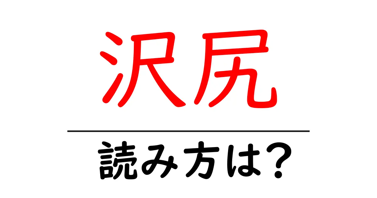 沢尻駅の読み方は？鉄道の駅名の読み方を解説