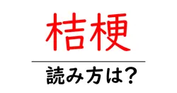 桔梗の読み方は？難読語の読みと意味を解説