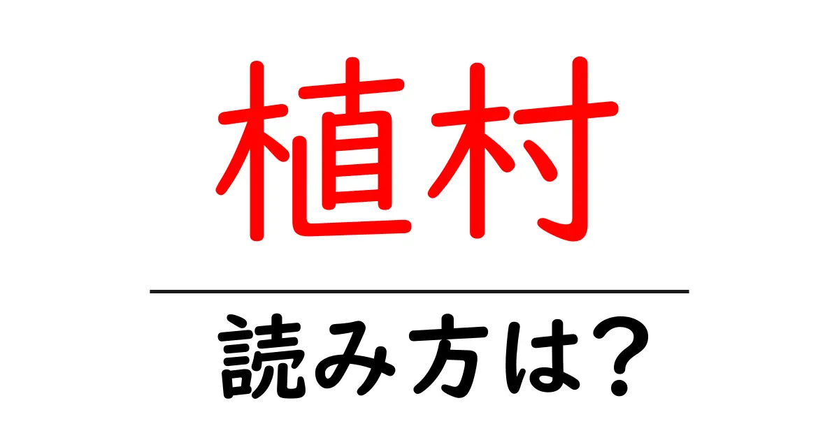 植村駅の読み方は?鉄道の駅名の読み方を解説