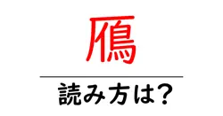 鴈の読み方は？難読語の読みと意味を解説