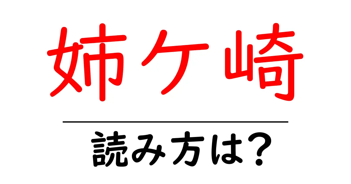姉ケ崎駅の読み方は?鉄道の駅名の読み方を解説