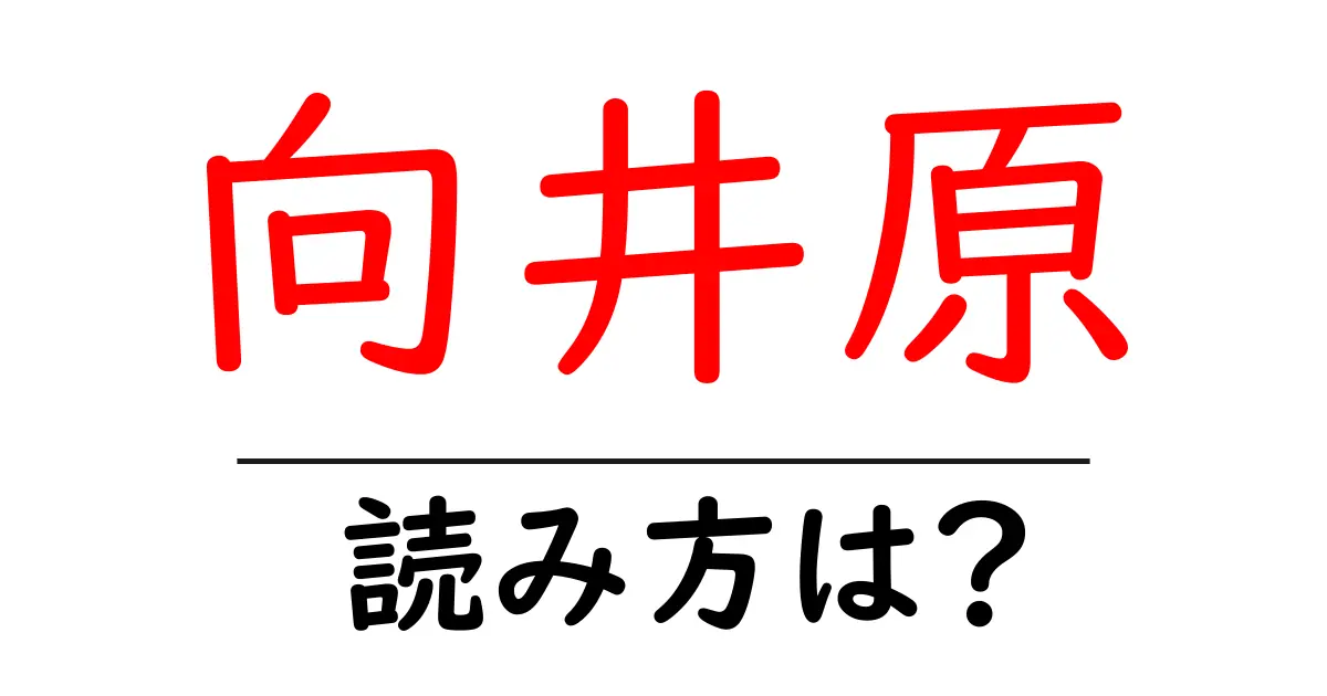 向井原駅の読み方は？鉄道の駅名の読み方を解説
